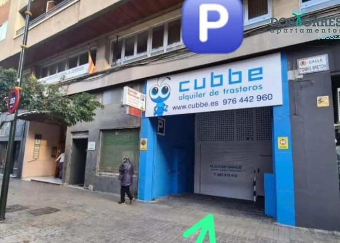 Dos Torres Legolas - Parking Privado 아파트 사라고사